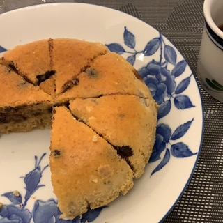 炊飯器で簡単❗️チョコバナナケーキ